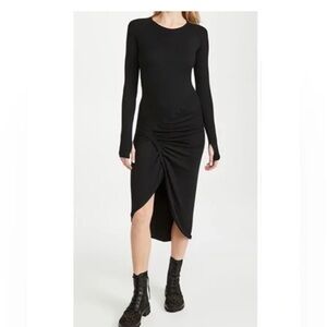 ALIX NYC Black Long Sleeve Bodycon Dress